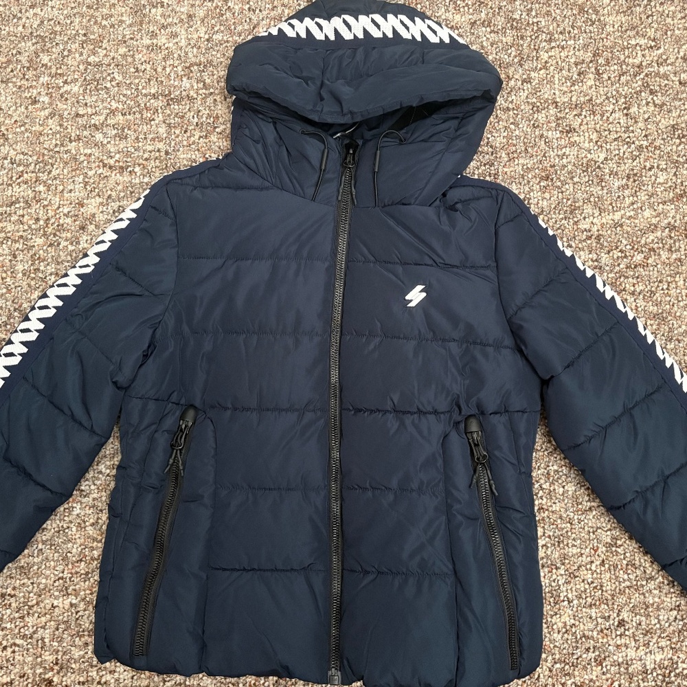 Superdry Bomber jacket Navy M new